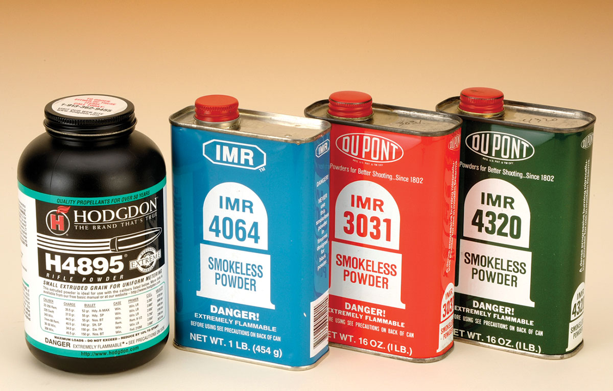 Research suggested H-4895, IMR-4064, IMR-3031 and IMR-4320 worked best in the Zipper.